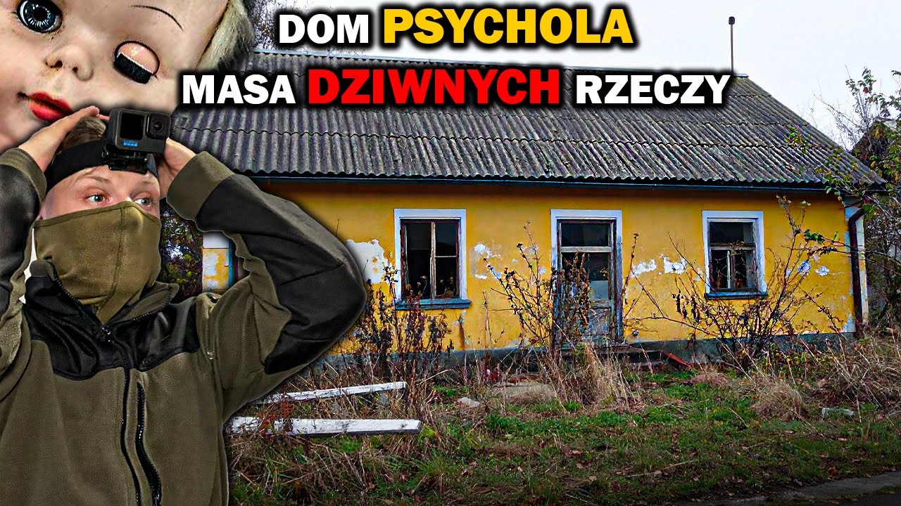 DZIWACZNE ZNALEZISKO W DOMU PSYCHOPATY - Urbex POV