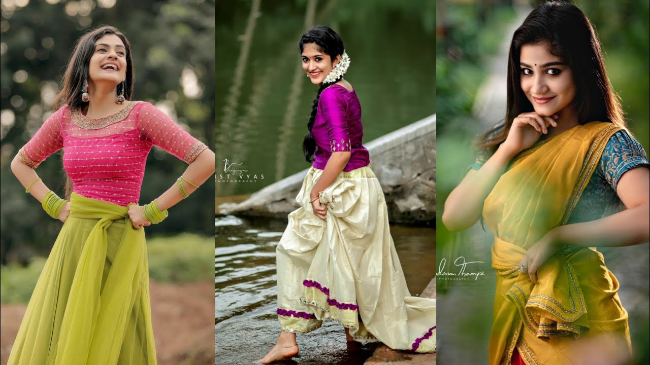 kalyani ❤️jasnya 💛chaithania 💚എന്തൊരു cute ആണ് 😘 #kalyanianil #jasnya #chaithania #reels