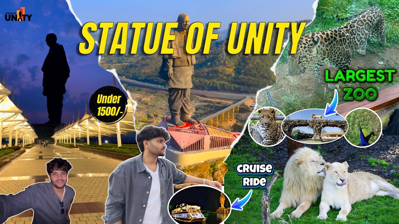 Statue of Unity Tour | Mumbai To Ekta Nagar  | Must-Visit Places in Kevadia, Gujarat |Ep-1
