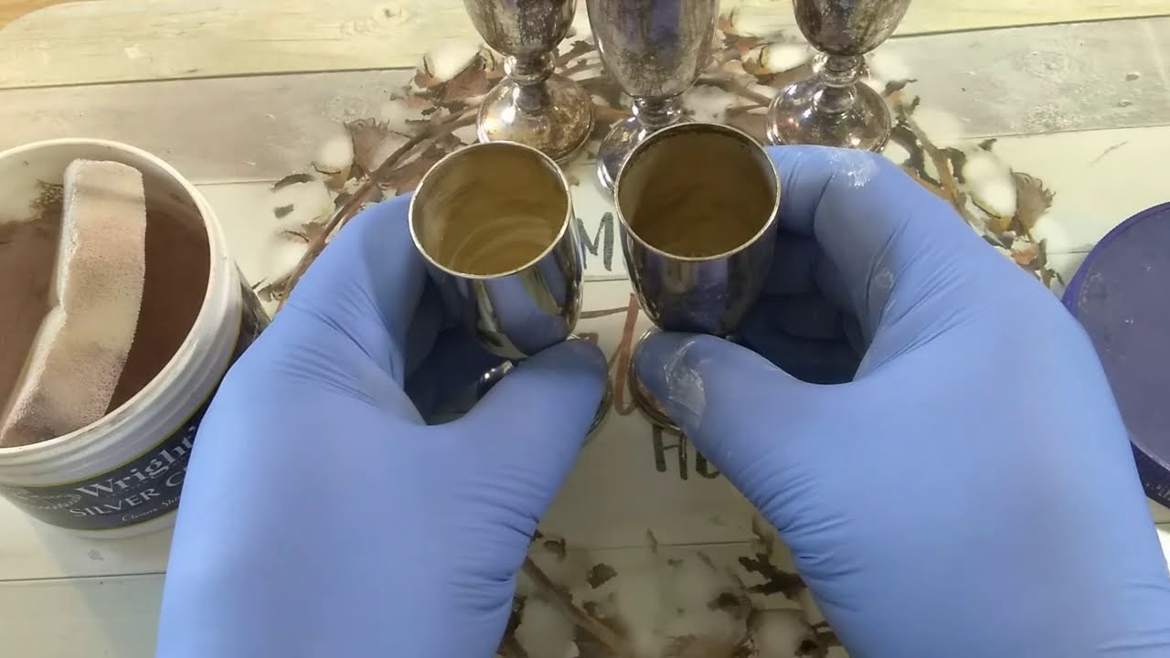 (((COMO LIMPIAR PLATA FÁCIL!! COPAS ANTIGUAS **último coleccionista 🕵️