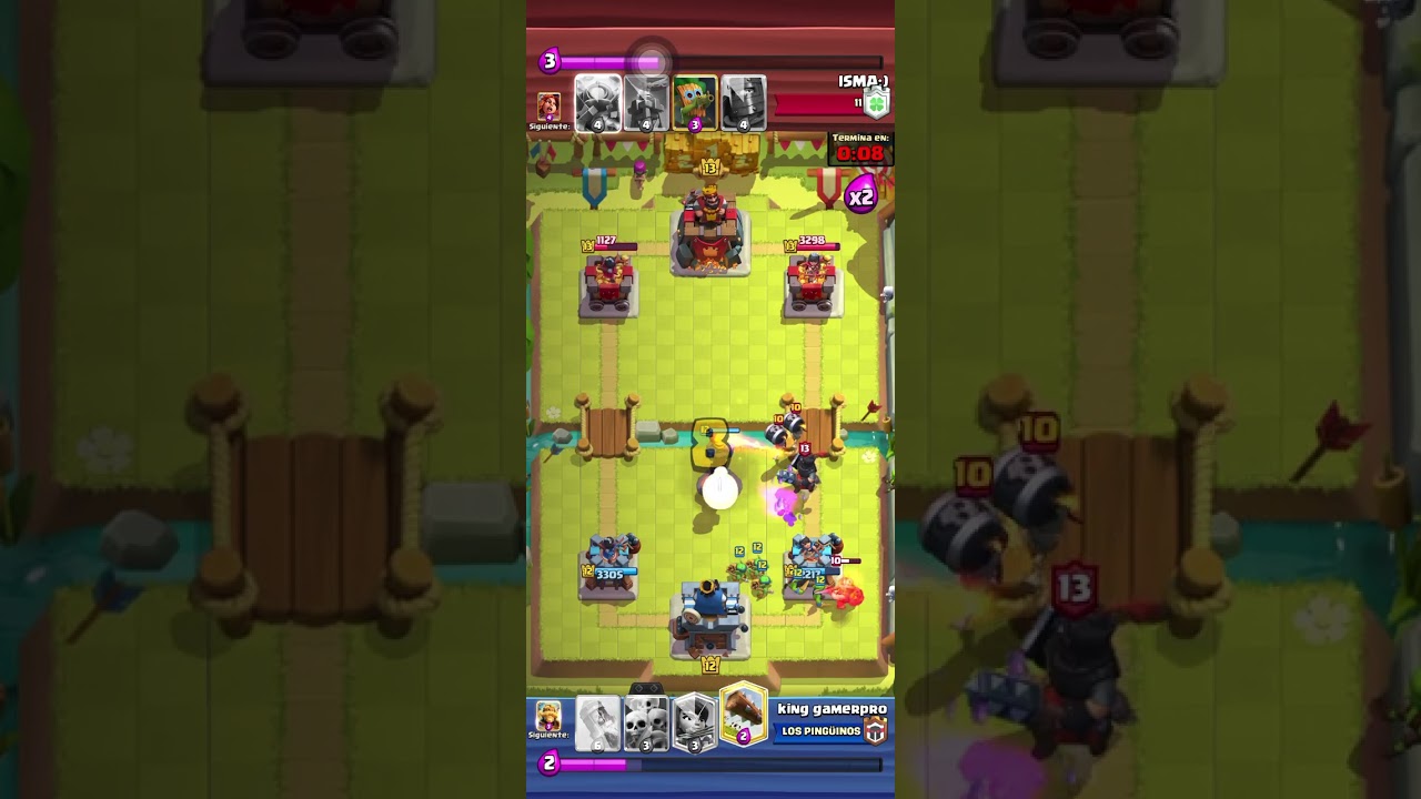 Jugué una partida de clash Royale y estoy a 98 copas de subir de arena 