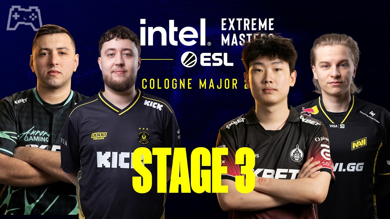 /MN/NaVi vs The MongolZ, Aurora vs G2, Vitality vs MOUZ, BetBoom vs FURIA, IEM Cologne Major Stage 3