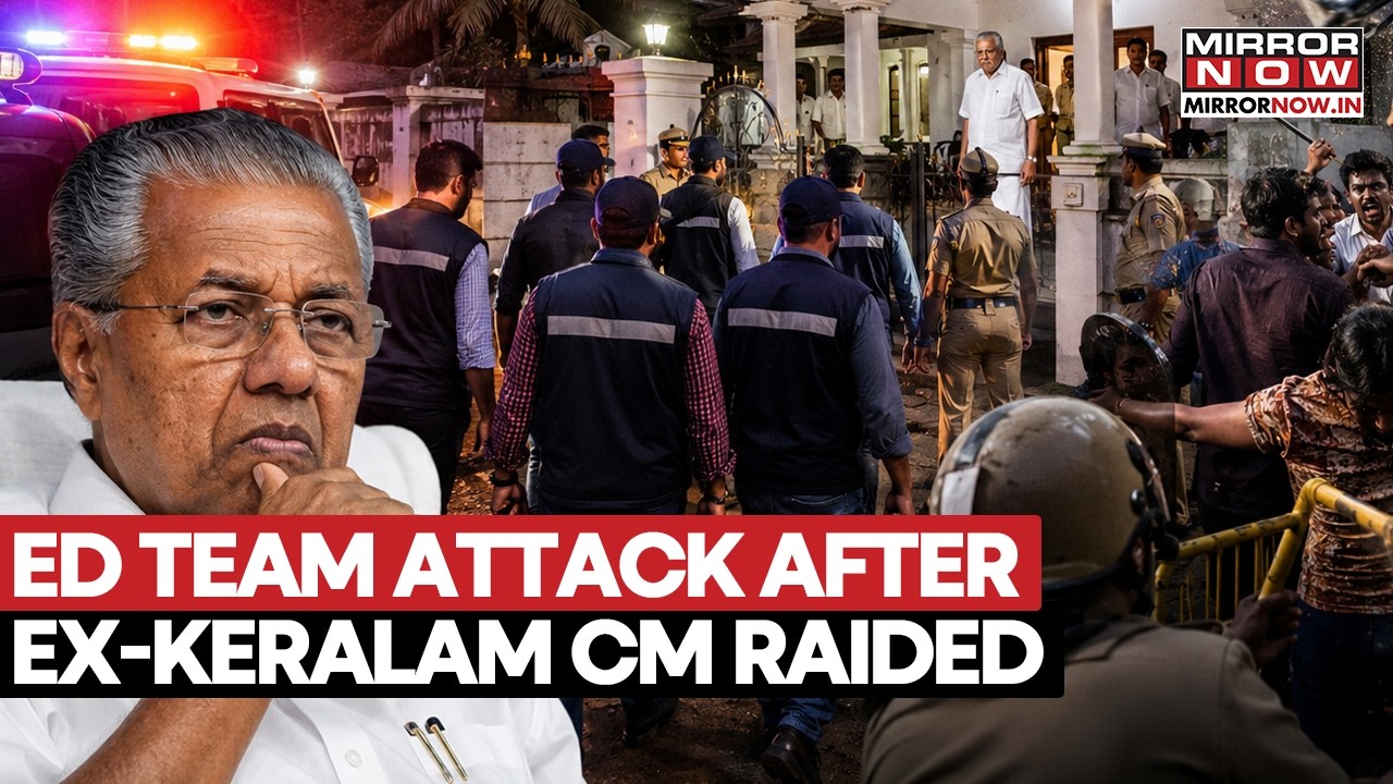 ED Team Attacked By CPI(M) Workers After Ex-Kerala CM Raid, Political Storm Erupts | Watch Video