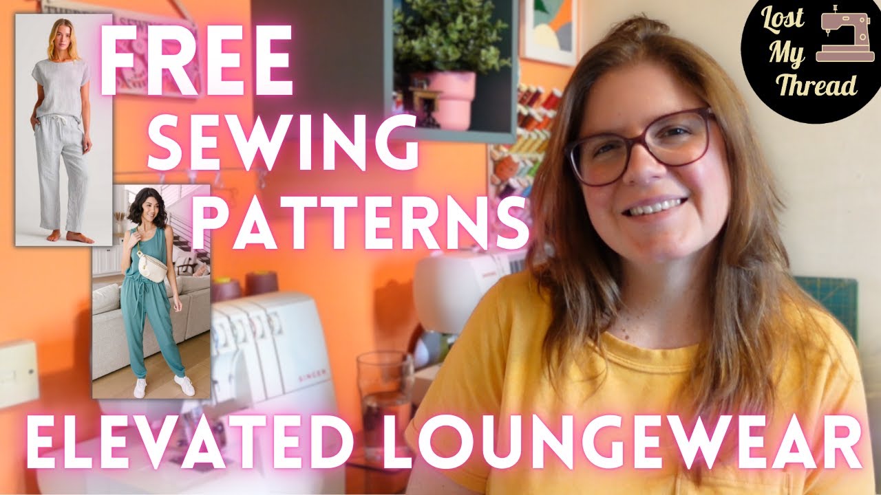 Free Loungewear Sewing Patterns for Sew Frugal #SewFrugal25