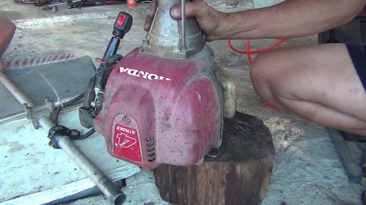 เปลี่ยนลูกปืนจานครัท HONDA gx35