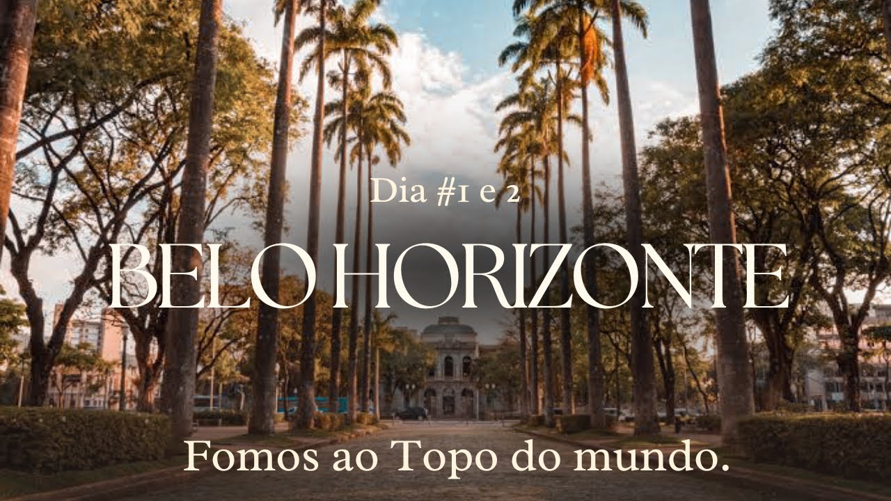 Dois dias na capital mineira. Conhecendo o restaurante Topo do Mundo 🔺 Belo Horizonte.