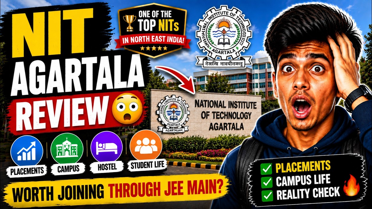 NIT Agartala Review 😳 | Placements, Campus, Hostel & Reality (JEE Students)