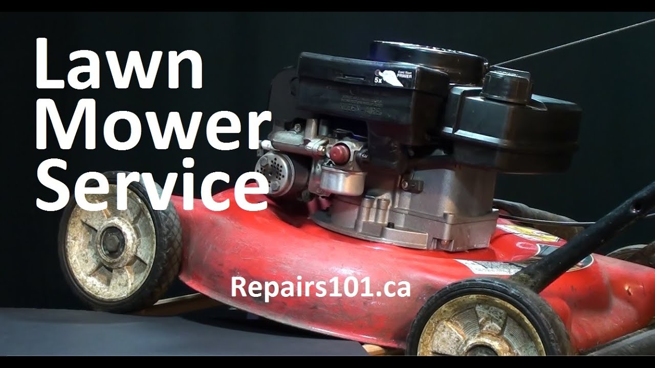 How to Service Your Lawn Mower - Basic Engine Service & Blade Sharpening