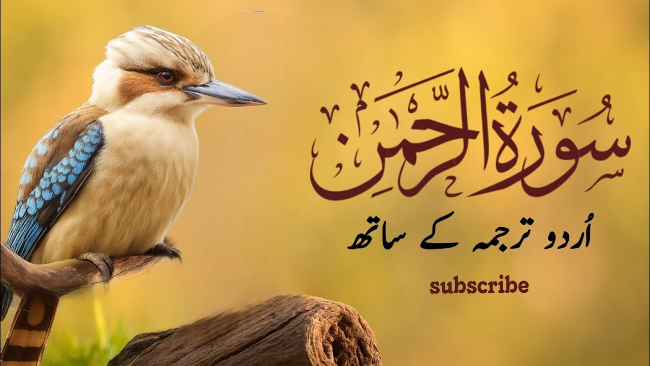 SURAH RAHMAN TARJUMA KE SATH QARI AL SHAIKH ABDUL BASIT ABDUL SAMAD🔹morning Quran🔸Part (0562).