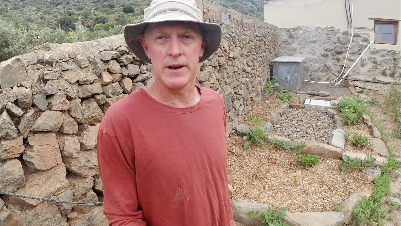 DIY French Drain Grey Water System the Permaculture Way