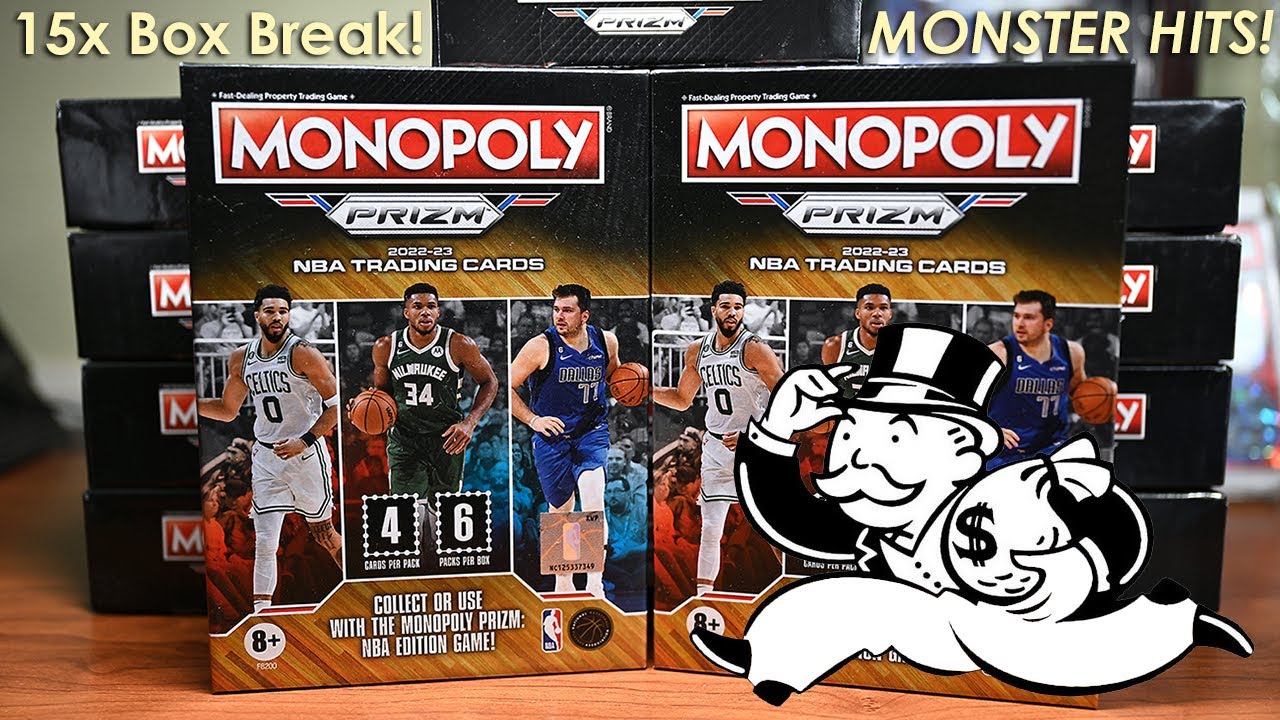 15x Monopoly Prizm Booster Box Break! Monster Hits! Best Product of the Year! Rare SSP Cards & More!