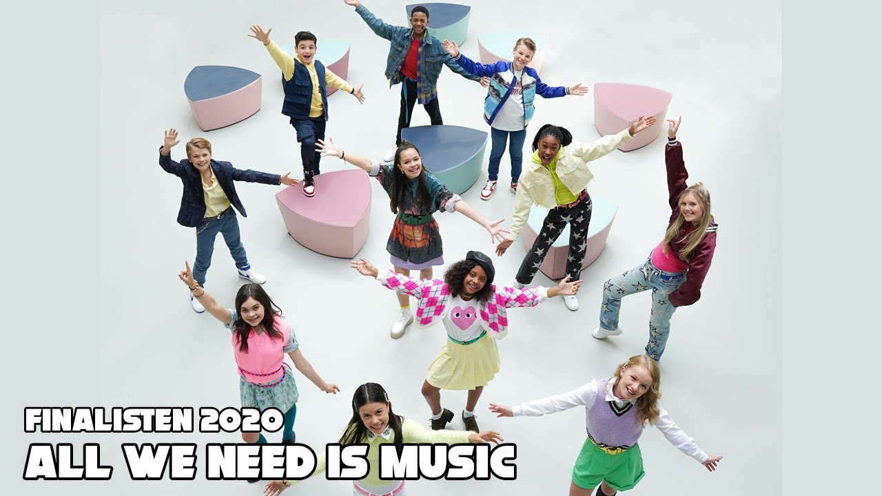 #26 FINALISTEN 2020 - ALL WE NEED IS MUSIC 💫  [OFFICIAL MUSIC VIDEO] | JUNIOR SONGFESTIVAL 2020 🇳🇱