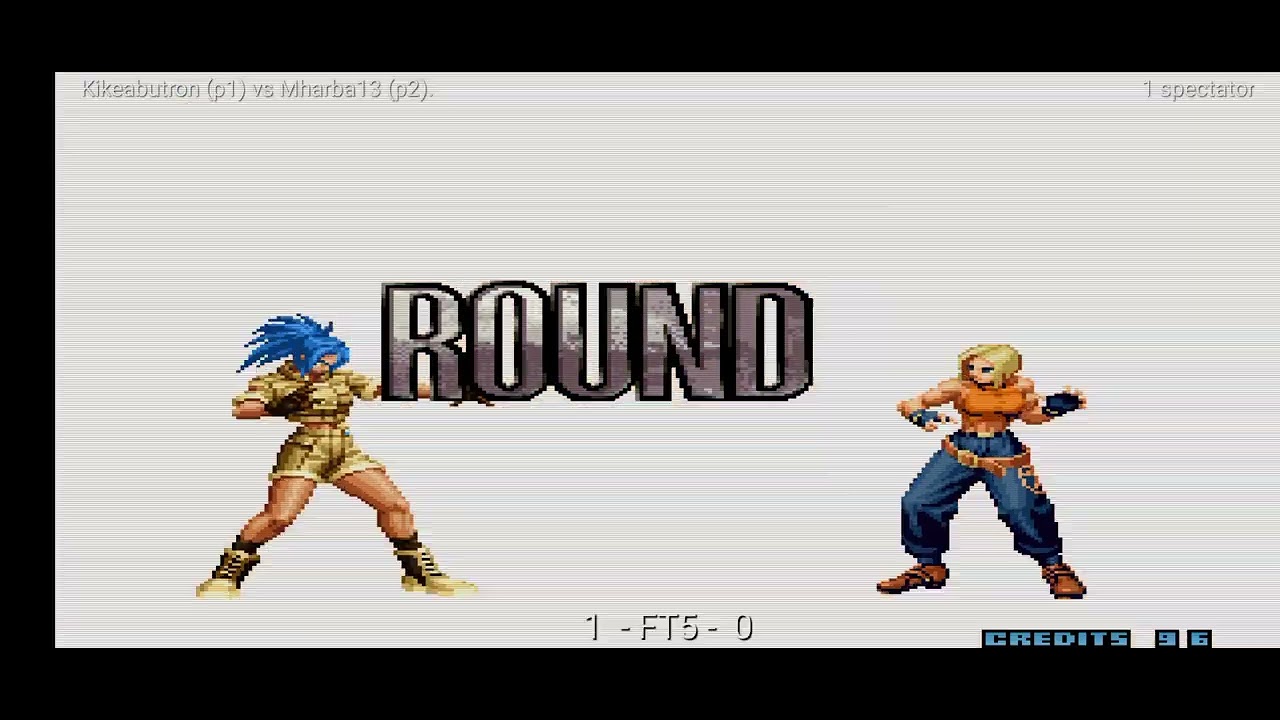 King Of Fighters 2002 magic Kikeabutron Vs Mharba13