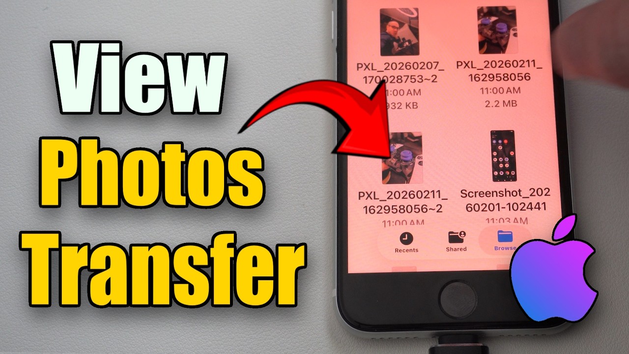 Как просмотреть фотографии с USB-накопителя и перенести их на iPhone (простой способ)