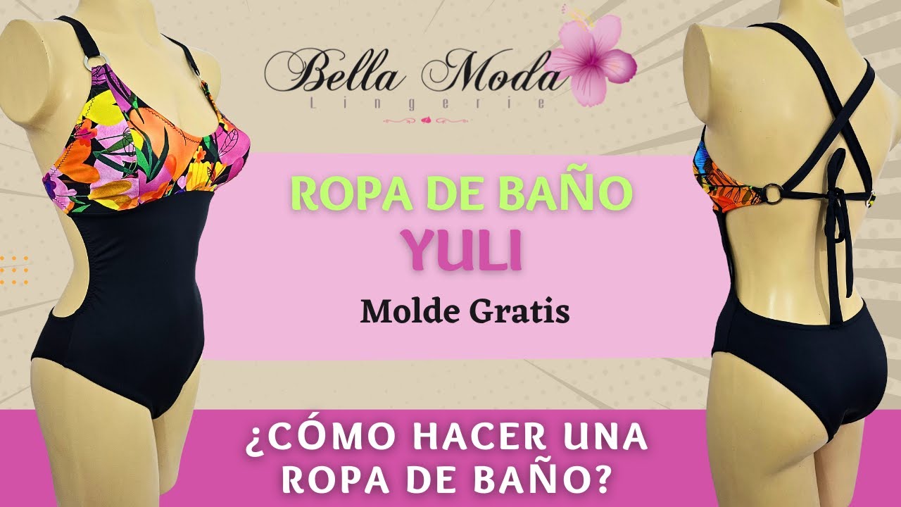 ¿CÓMO HACER UNA ROPA DE BAÑO? MOLDES GRATIS - DIY