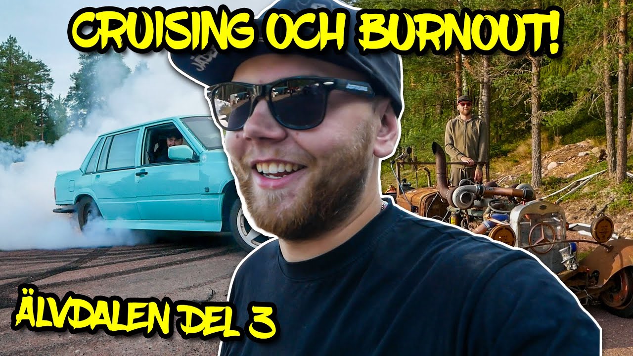 Bränner slut på alla däck under crusingen!