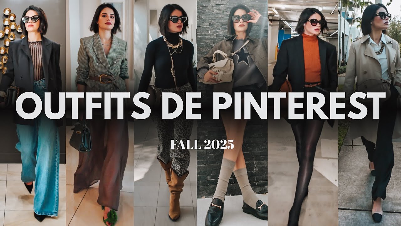 OUTFITS DE OTOÑO DE PINTEREST |COMO INSPIRARTE Y NO COPIAR| LAS PIEZAS CLAVES|OTOÑO 2025| YISSEL G⭐️