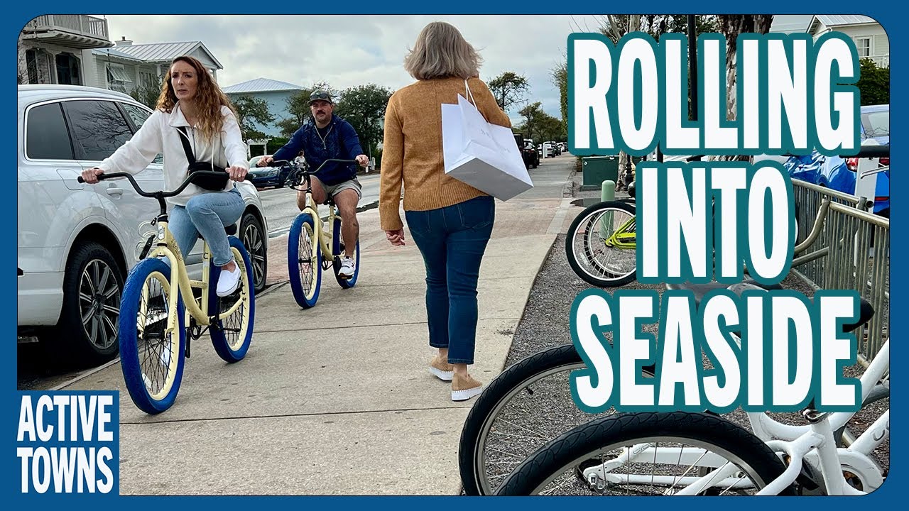 SEASIDE, FL: My first ride into and around this world famous New Urbanist community (Part One)