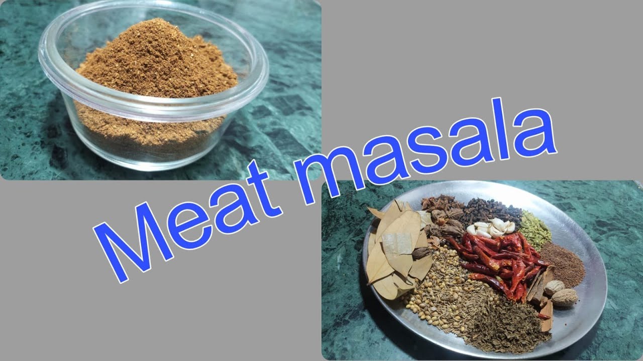 Ghar par banaye sudh khusbudar meat masala || Meat masala powder recipe