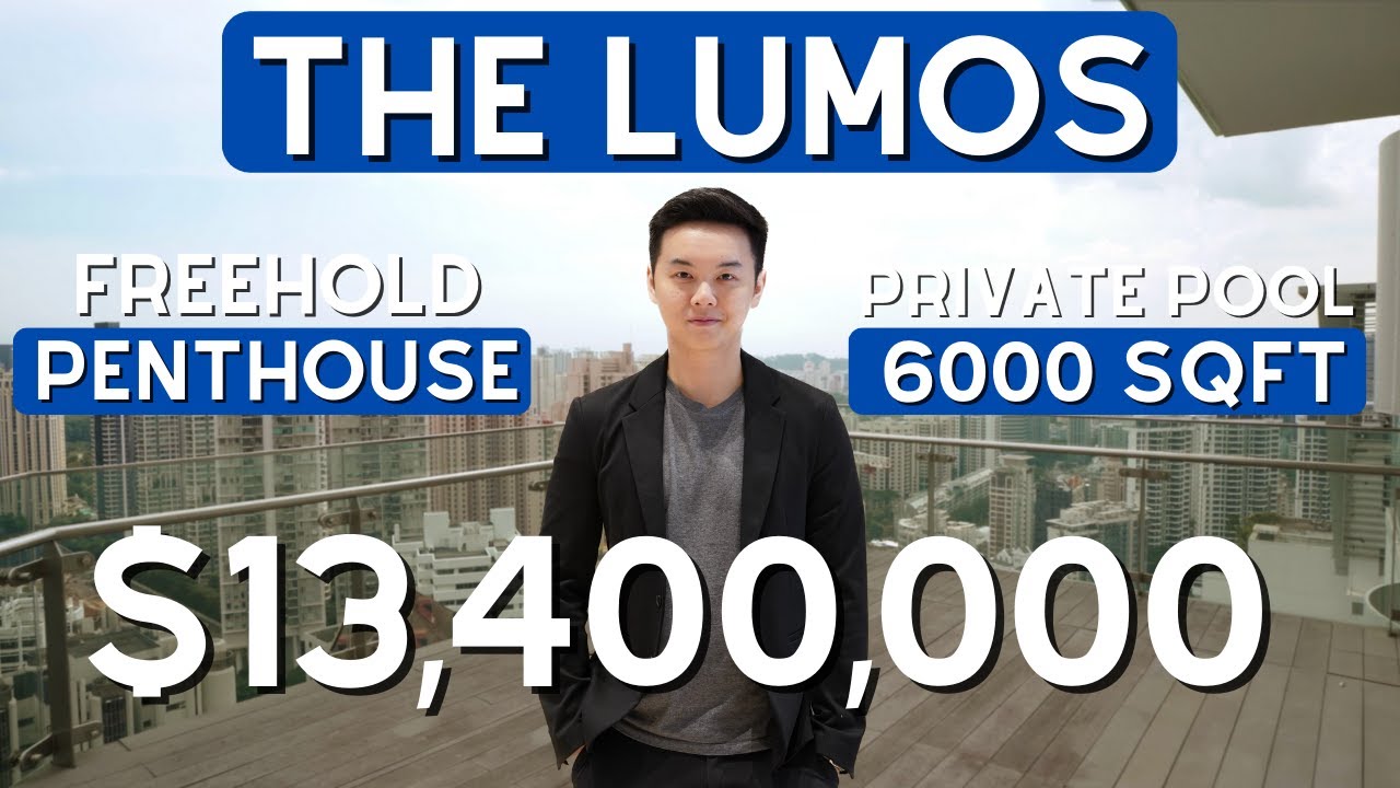 THE LUMOS l  6000sqft Freehold Penthouse With PRIVATE POOL For Sale! Panoramic Sky Views of Orchard!