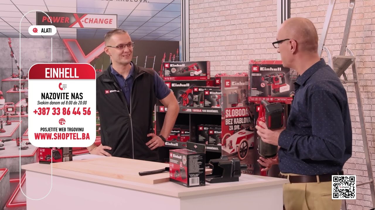 Einhell akumulatorski štapni usisivač TE SV 18 Li Solo