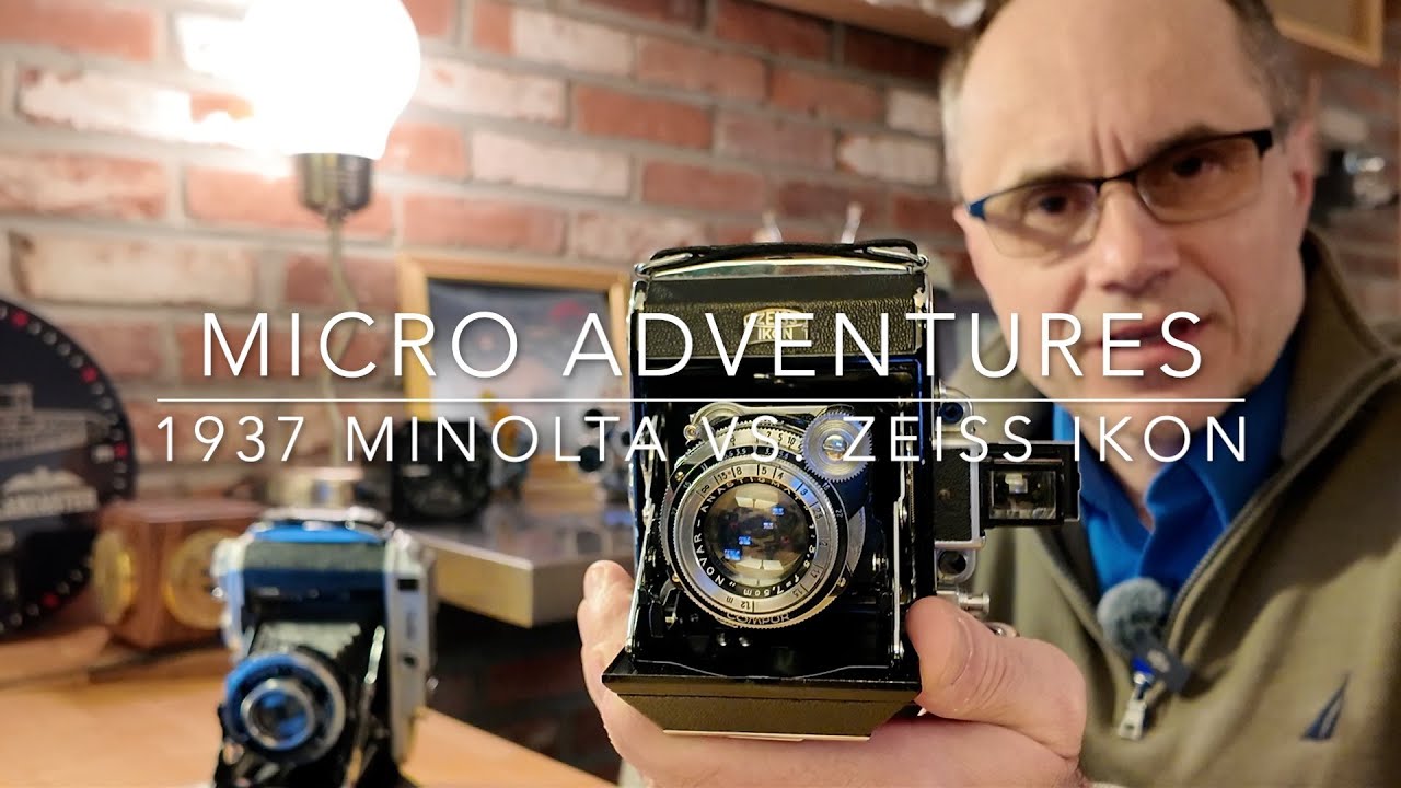 1937 Minolta Auto Semi vs Zeiss Ikon Super Ikonta 531A