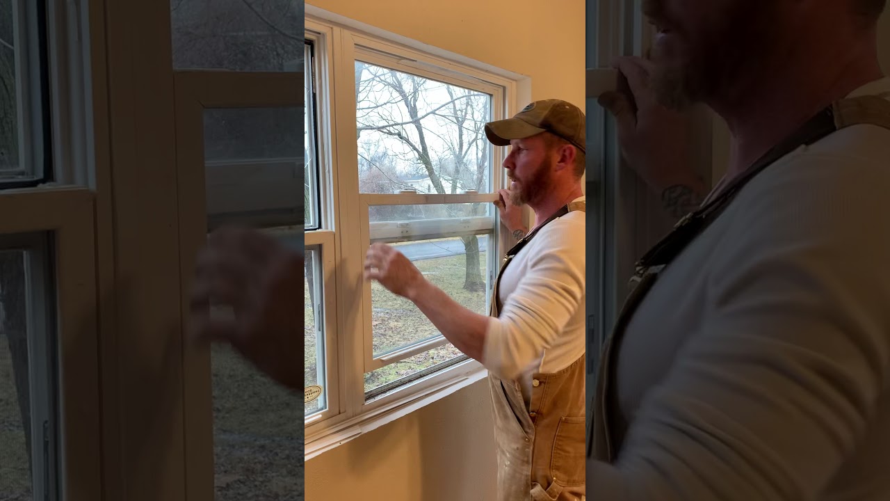 Replacing replacement glass for vinyl window part two