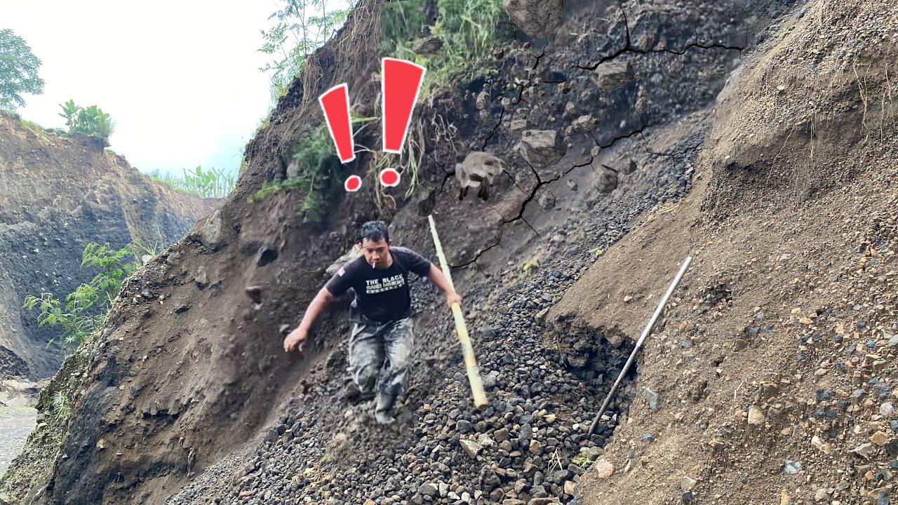 Dangerous reckless action..!!! Sandman destroys the cliff massively
