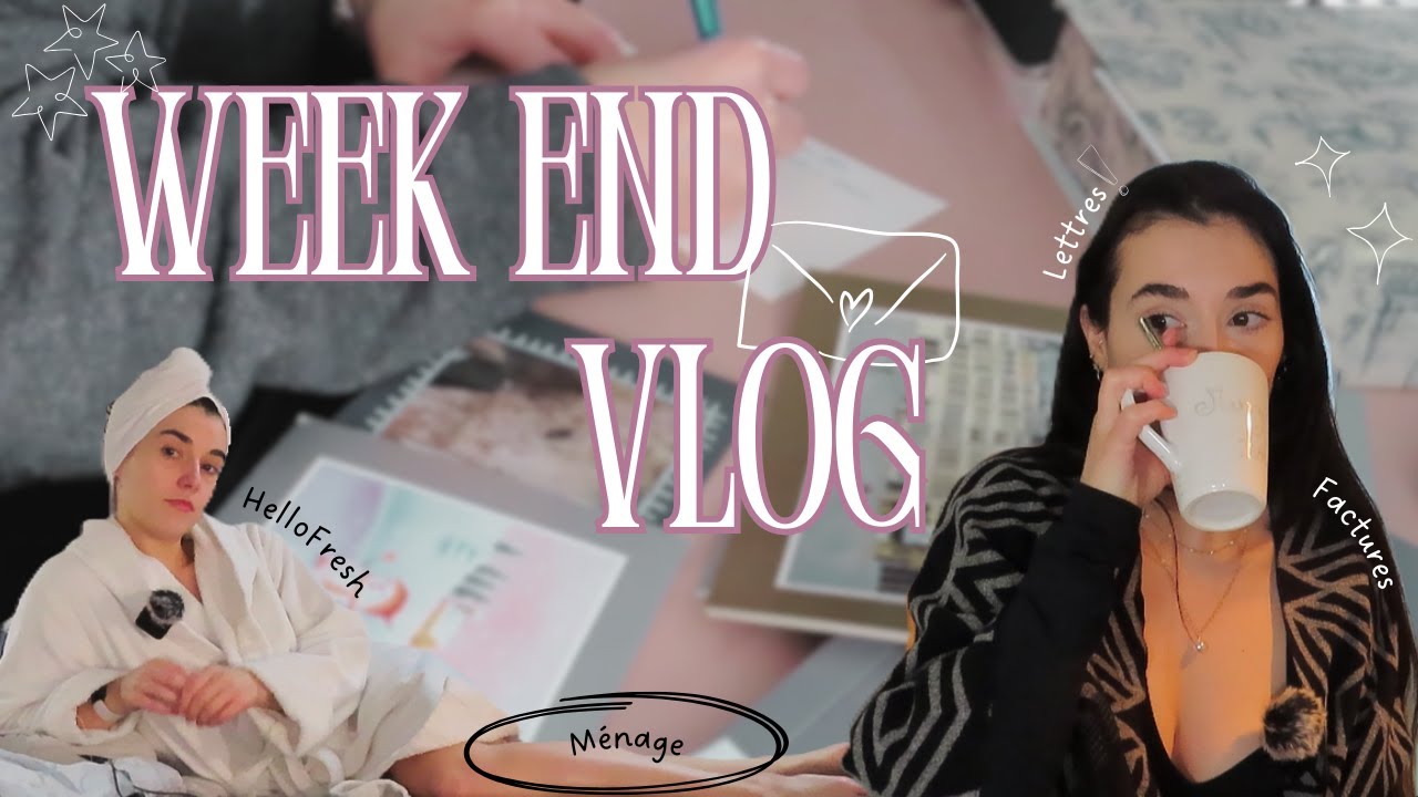 Week-end Vlog : Tellement de ménage !