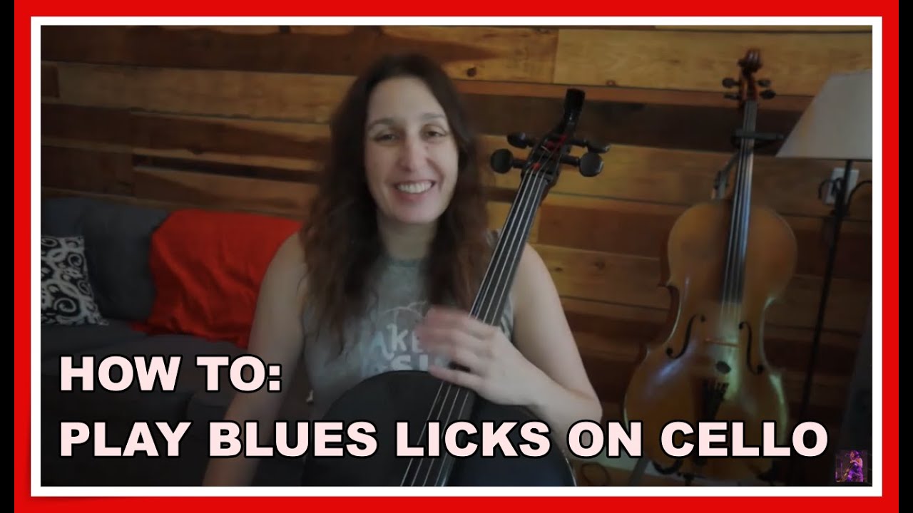 Cello Tutorial - Repetitive Blues Licks