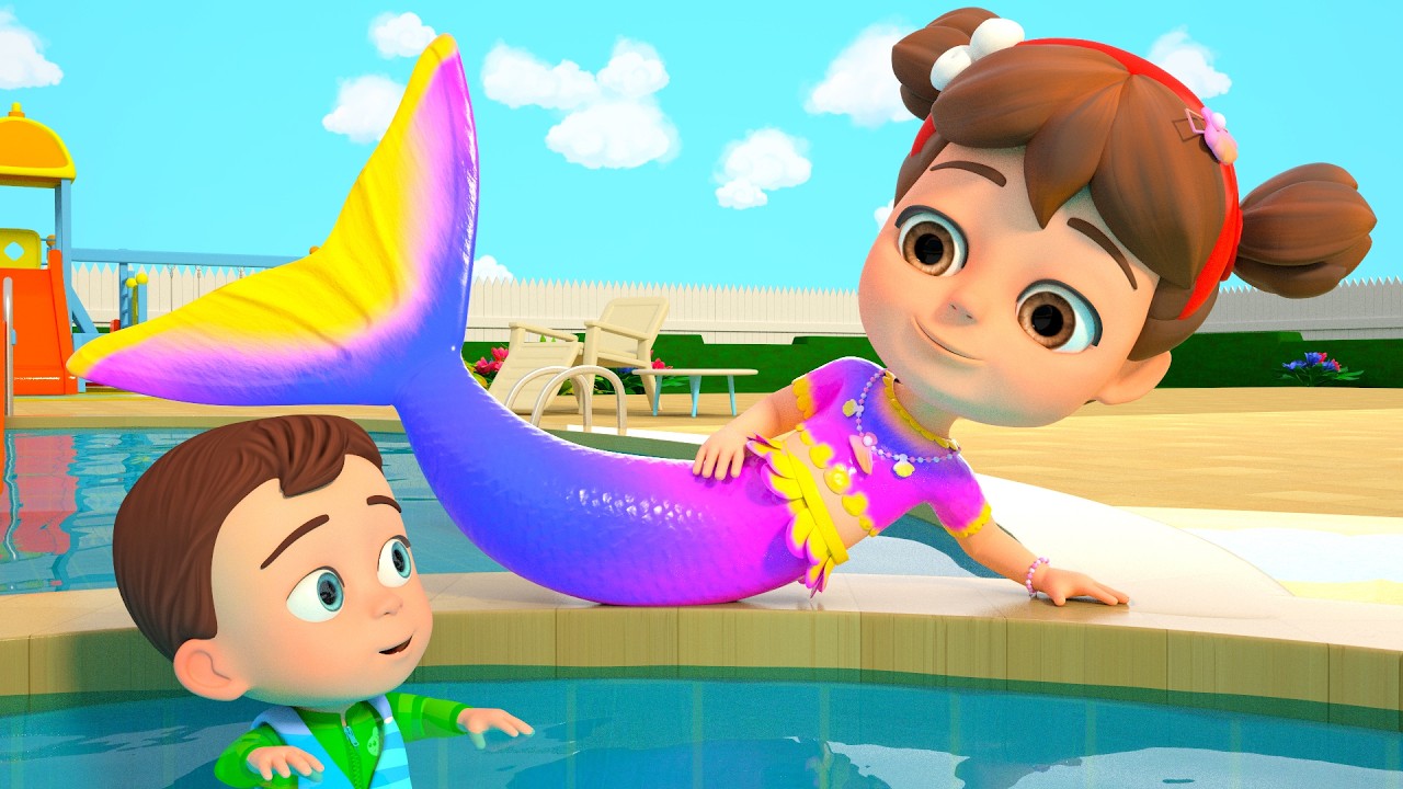 Lagu Putri Duyung Kecil + Lebih Lagu Anak Belajar | Lalafun Bahasa Indonesia