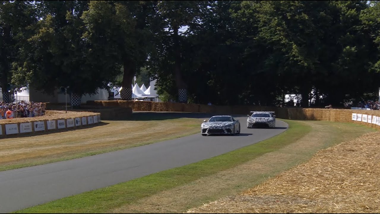 Two of TOYOTA&rsquo;s all-new sports cars race up the legendary GOODWOOD #FOS Hillclimb!