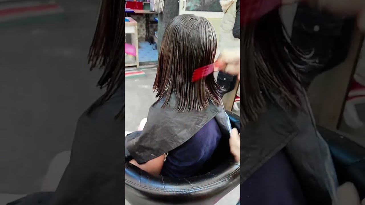 Simpal beby heir cut #by #aradhya #✂️✂️✂️🙏🙏🙏