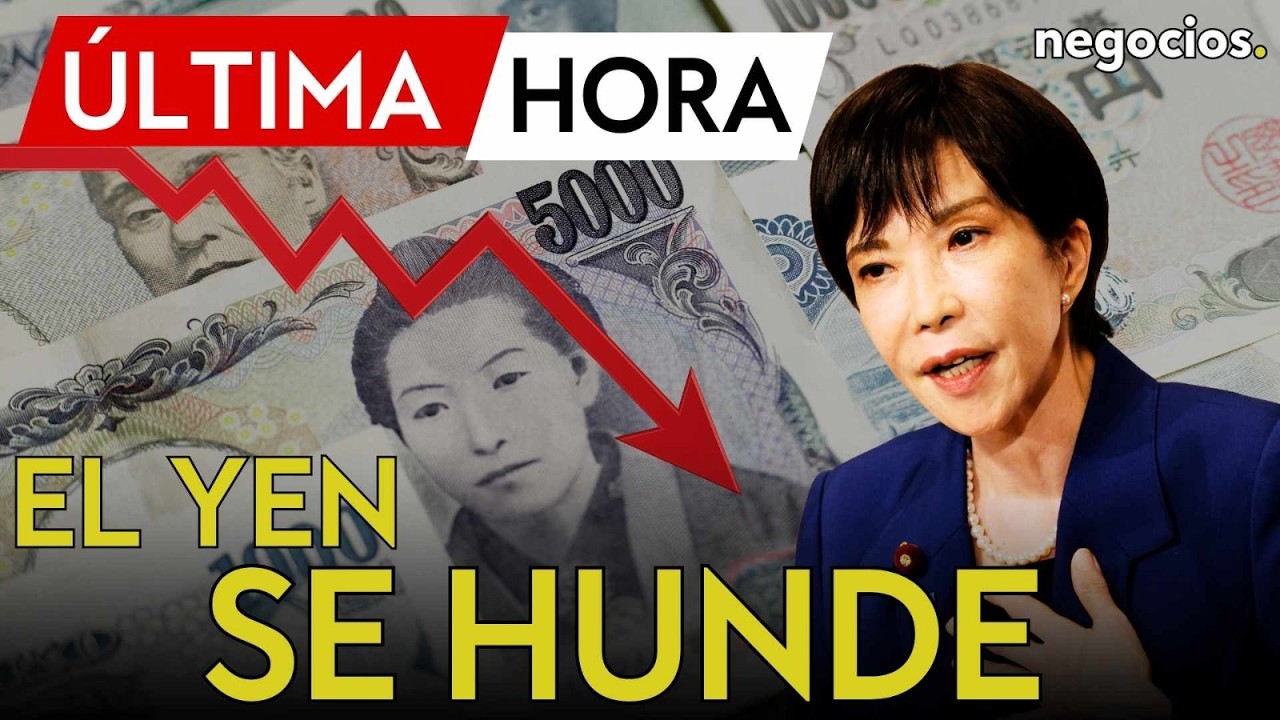 &Uacute;LTIMA HORA | P&aacute;nico financiero en Jap&oacute;n: el yen se desploma a su nivel m&aacute;s bajo desde 1986