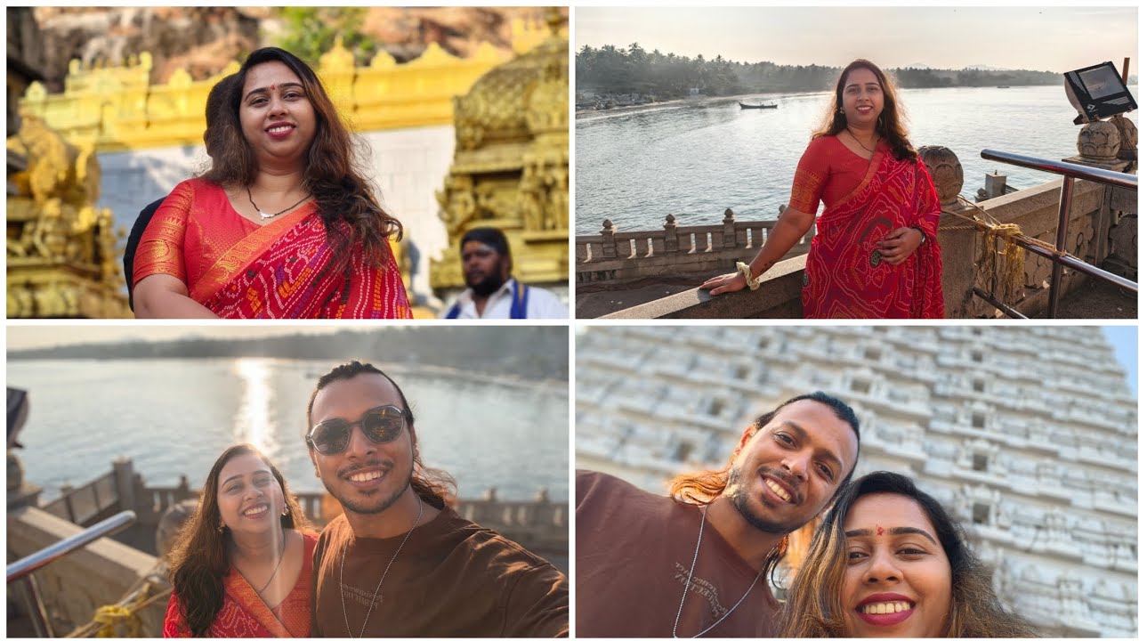 Day 2 | Murudeshwar temple 🙏🏼 blessings taken with my Wife 🙏🏼😊 | Way to Gokarna ⛱️