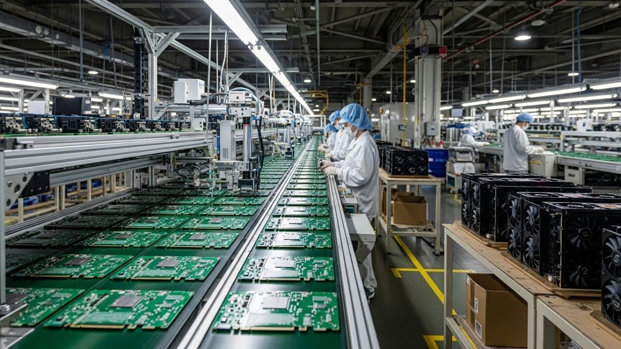 Inside Japan's Graphics Card Factory | GPU High-Performance Gaming Component Production