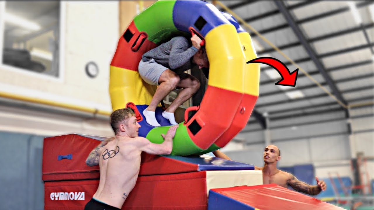 GYMNASTICS 'STUNT' CHALLENGE | Saying goodbye to my best friend!?