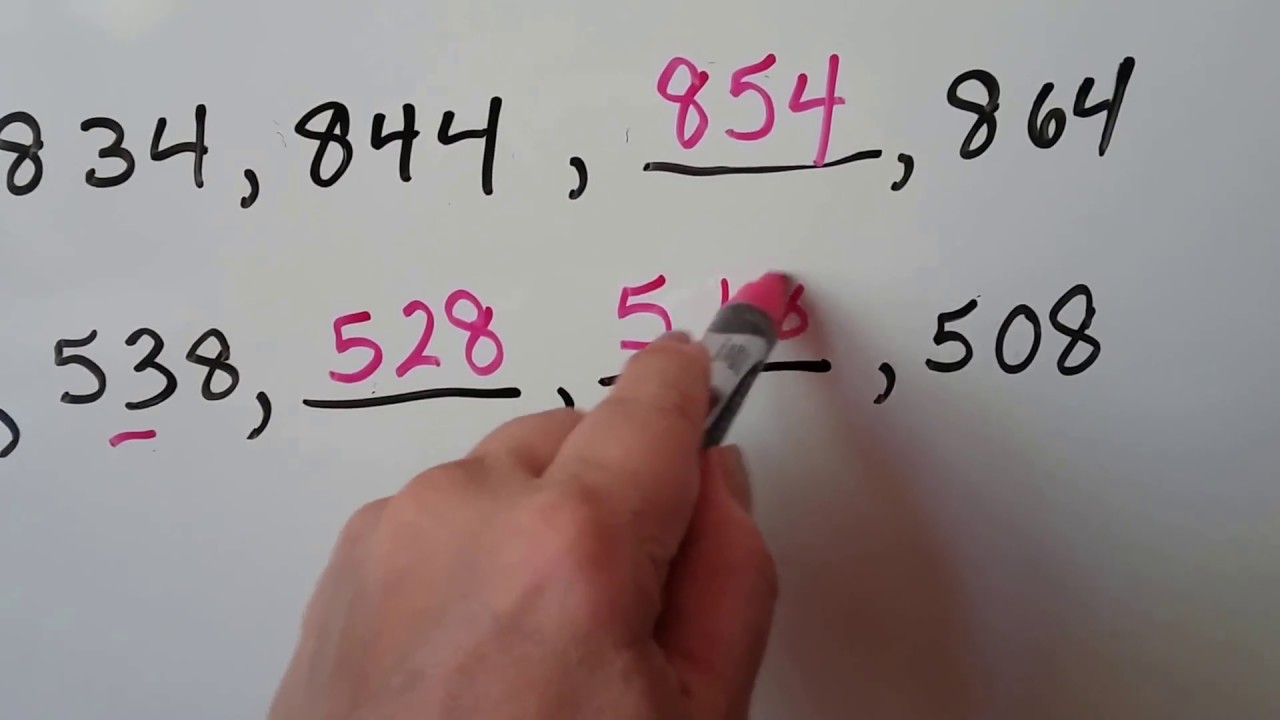 Grade 2 Math  9.10, Problem solving, Using number patterns (count on or back)