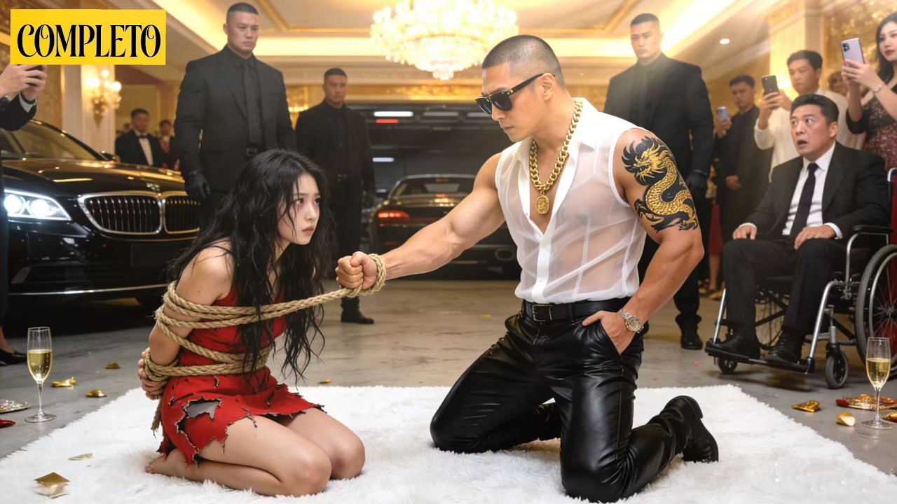 Chica 18 perseguida por ex, salva a CEO mafioso. Luego secuestrada, él la rescata y destruye ex.