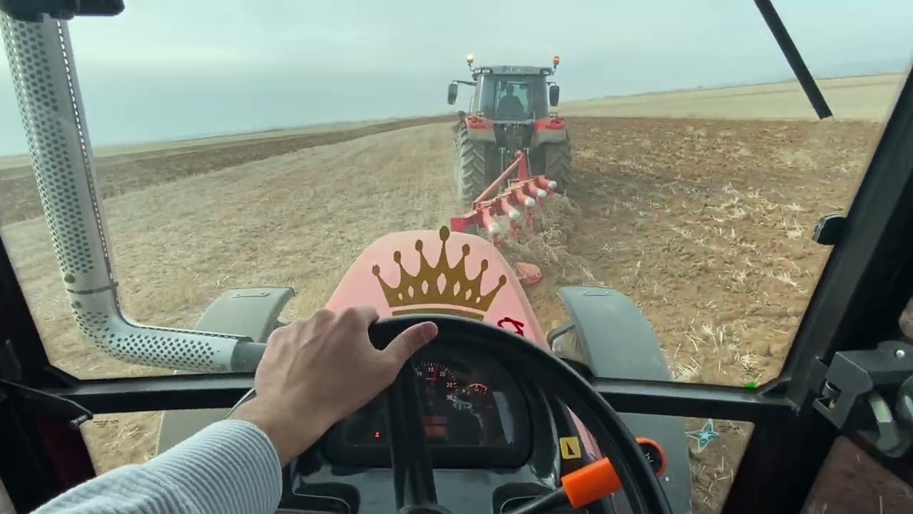 Çift Traktör Sürüm Yapıyoruz || Massey Ferguson 5S.125 & Tümosan 8195