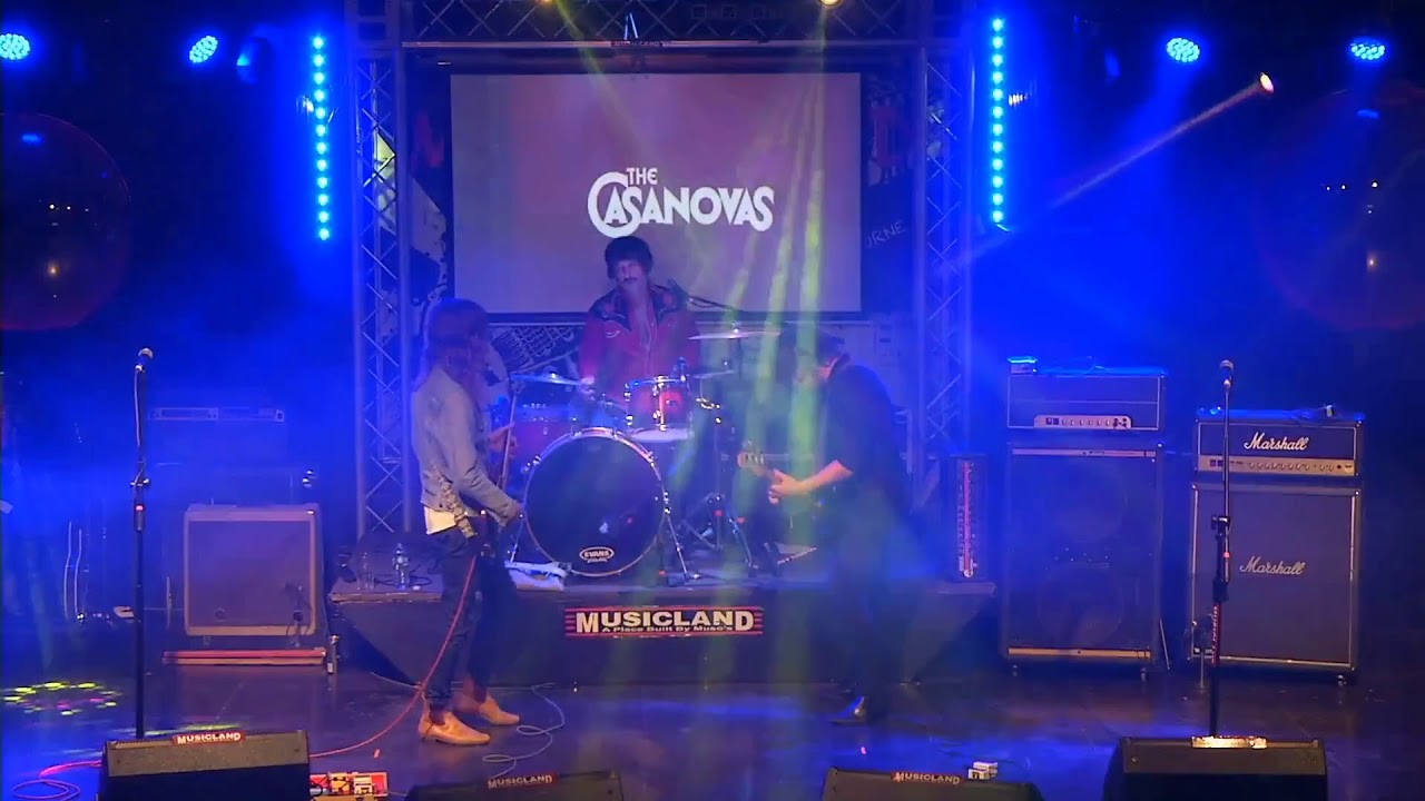 The Casanovas Live In Musicland At Home - (Tip Jar Link - PayPal.Me/Musiclandathome)