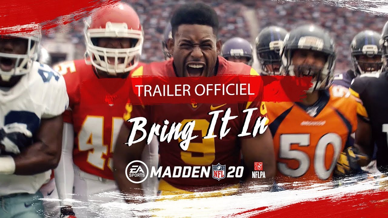 Bande-annonce Madden 20 &ndash; Bring It In avec Patrick Mahomes, DJ Khaled et Lil Yachty