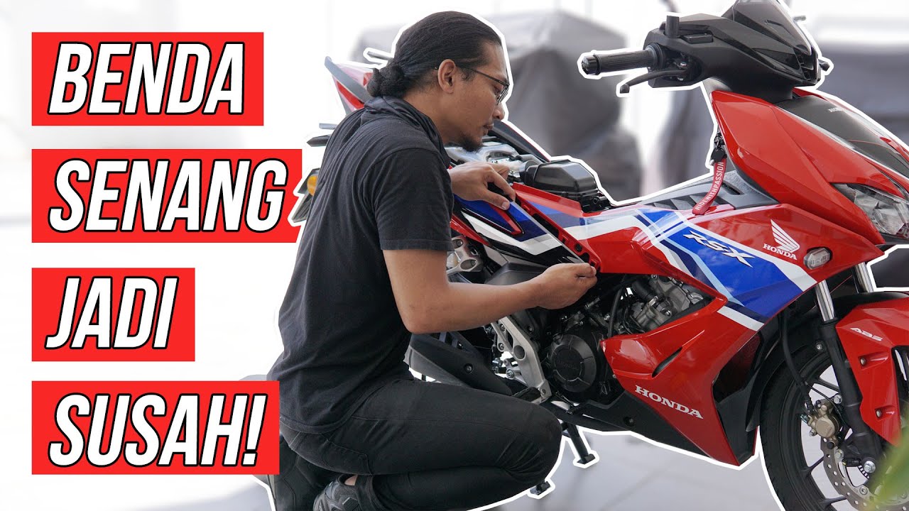 5 PERKARA AKU KURANG SUKA PADA HONDA RS-X | PENDAPAT JUJUR SELEPAS SEBULAN