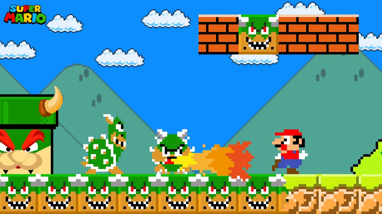 Mario’s Touch Turns All into Bowser