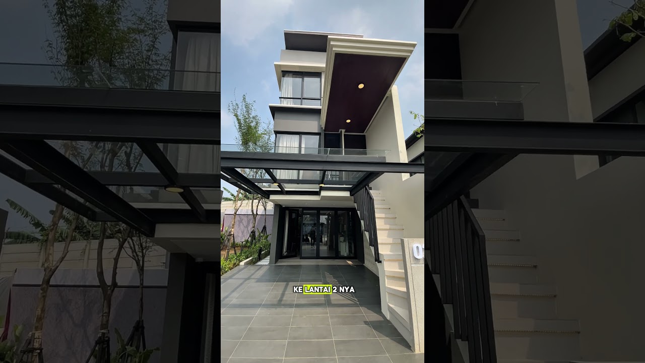700jutaan 3 lantai di gading serpong #rumah #bsd #tangerang #indonesia #rumahminimalis #rumahidaman