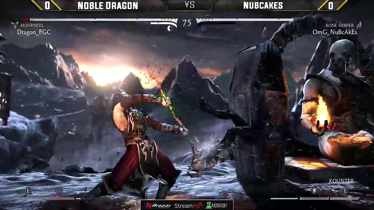 Kombat Cup S2W9: Noble Dragon vs Nubcakes | MKX | Mortal Kombat X