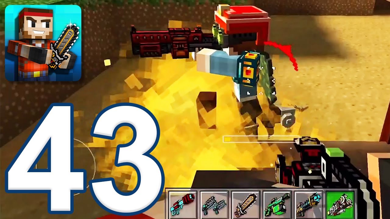 Pixel Gun 3D - Gameplay Walkthrough Part 43 - Charge Cannon (iOS, Android)