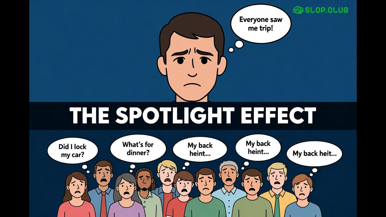 The Spotlight Effect: Why No One Remembers That Embarrassing Thing You Did