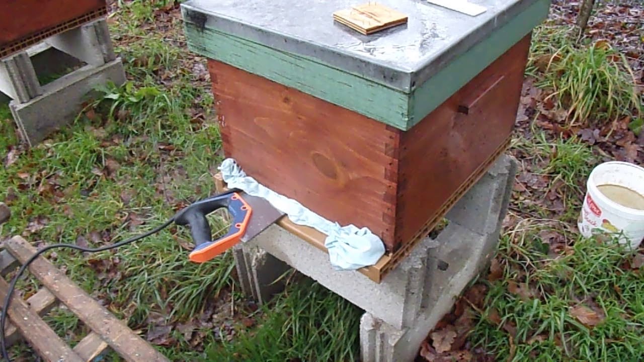 28 décembre 2020, traitement Api-Bioxal par sublimation