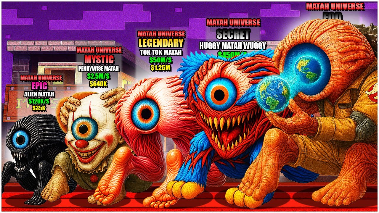 Which TOK TOK MATAH HORROR Italian Brainrot is the rarest in the new Steal Brainrot in Minecraft?
